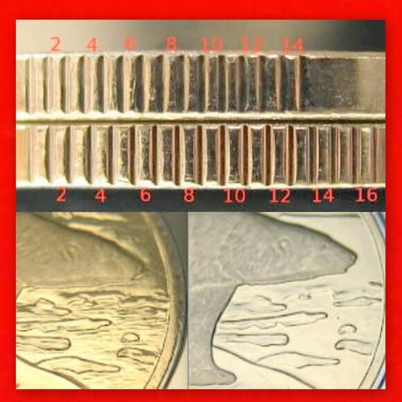 Wonderful Roll of 25 x 2010 16-Serration Canada $2 Toonies! - Picture 6 of 14